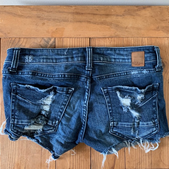Buckle Shorts Buckle Jean Shorts Poshmark